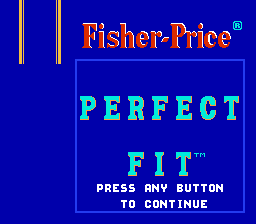 Fisher-Price - Perfect Fit (U) [!]-video